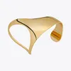 Bangle Enfashion Pulseras Palm Bracelets for Women Space Invader Fantasy Gold Color Simple Fashion Jewelry Anniversary 2330 2331