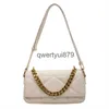 Shoulder Bags High quality chain handbag for womens 2023 new diamond grid small square bag shoulder bagH2422