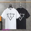 Ooqa Mens Camisetas Camisetas Designer Camisa Homens Manga Curta Tees Verão Casual Pescoço Redondo Carta Impressa Moda Puro Algodão Respirável Swea