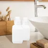 Sıvı Sabun Dispenser 2 PCS 500ml Çamaşır Deterjanı Doldurma Şişesi Alt Kova Yıkama Tozu Plastik Konteyner Boş Şişeler Koruma kavanozları