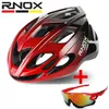 RNOX 2024 Ultralight Cycling Helmet MTB Safety Cap rower dla kobiet mężczyzn wyścigowych urządzeń rowerowych 240131