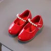 Zapatos dziewczyna skórzane buty Pearl Princess Shoe Mash