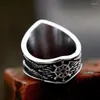 Cluster-Ringe Beier 2024 Stil Edelstahl Wikinger Amulett Anker Ring Kompass Cool Herren Großhandel Geschenk Drop