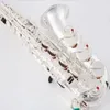 Material de saxofone de tom médio banhado a prata japonês YAS 62, E-tone down