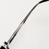 Optyczne okulary dla mężczyzn kobiety retro designerka nn-115 arkusz mody metalowe szklanki rama szczegółowa elastyczność kwadratowy styl przeciwblasowy Light Lens Plax z pudełkiem