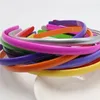 Hårklipp 10 Mixed Bubblegum Color Plastic Headband Band 8mm med tänder