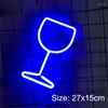 Luci notturne Boccali da birra Insegna al neon Luce LED Modellazione di tazze Decorazione notturna Decorazione Baby Room Home Shop Per feste Matrimoni Compleanno