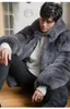 Jaquetas masculinas inverno estilo clássico macio quente casaco de pele do falso manga longa plus size designer masculino streetwear roupas jaqueta macia 2024
