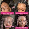 13x4 Lace Front Menselijk Haar Pruiken Braziliaanse Diepe Golf Frontale Pruik Krullend Voor Vrouwen Lijmloze Preplucked 240130