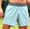 2024New Men Yoga Maternity Shorts Outdoor Fitness Quick Dry Lululemens Solid Color Casual Running Quarter Pant Best Fashionfdlc Designer Beach Shorts