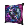 Travesseiro Get Jinxed Poliéster Capa Arcane League Of Legends TV para sala de estar Carro Decorativo Lavável