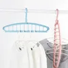 Hangers Multifunctional Clothes Hanger Home Folding Closet Organizer Space Saving Clothing Rack Scarf Storage