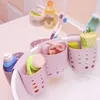 Kitchen Storage Home Saddle Design Sink Faucet Sponge Drainer Holder Basket For Storing Small Items Compact Drying Rack