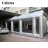 12x6x4mH (40x20x13.2ft) wholesale Wholesale High Quality Inflatable Spray Paint Booth PVC Car Tent for Outdoor bus Polishing/Spraying