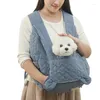 Nośnik psa zima worka na klatkę piersiową plecak wodoodporny Windorproof Travel Portable Safe Pet