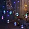 Saiten Big Ball Vorhang LED Lichterketten Weihnachtsdekoration EU 220V Urlaub Hochzeit Fee Girlande für Schlafzimmer Outdoor Home