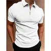 Herenpolo's Mode Poloshirt Man 3D-printen Korte mouw Turn-Down Kraag T Mannelijke Top Tee