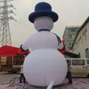 Wholesale Outdoor Games Advertising Goblesables Aktiviteter 6m 20ft Tall Christmas Giant Bloddable Snowman Cartoon till salu