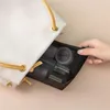 収納ボックスバッグメッシュパースペクティブデザイン化粧品メイクアップボックスコイン財布ウォッシュジッパー