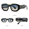 Sunglasses Fashionable Punk Sunglasses for Mens Vintage Y2K Decorative Polygonal Glasses for Womens Luxury Brand Designer 2000S Spring Unique Sunglas J240202