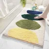 Tapetes Excelente tapete de banho absorvente de água, mantendo o banheiro seco e fresco em qualquer ambiente