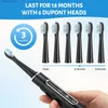 Toothbrush BANYOUHONG BT01 Electric Sonic Toothbrush USB Charge Rechargeable Adult Waterproof Electronic Tooth 6 Brushes Replacement Heads Q240202