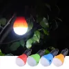 Dekoracje ogrodowe Przenośne LED Camping Light Bateria Obsługiwane światła namiotowe Wodoodporna żarówka lampionowa do wędkowania 0202