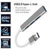 3.0 Type 3.1 4 Port Multi Splitter Adapter OTG USB For Macbook Pro 13 15 Air Mi MateBook PC Accessories