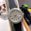 Diamond Watch 40mm Otomatik Mekanik Erkekler Montre de Luxe Luminous Moda Koltwatch Erkek Swatches Hayat Su Geçirmez2383