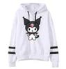 Kuromi Anime Onegai My Melody Merch Hoodies Pocketless Parallel Bars Sleeve Sweatshirt Woman Man Clothes9985924