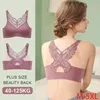 Reggiseni per donna Intimo 4XL 5XL Reggiseno push up Reggiseno senza cuciture in lattice Senza ferretto BH Lingere Bella schiena Bralette Attiva