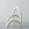 Decorative Figurines Joylove Minimalist Model House Resin Arched Bridge Designer Decoration Living Room TV Cabinet Geometric Creative Soft