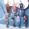 Keychains Anime Honkai Impact 3rd 23 Roller Valkyrie Lanyards för iPhone/Xiaomi/Huawei Mobiltelefon Case Keychain Car Key Chains Cover Hang