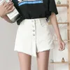 Jupes femmes Denim simple boutonnage boutons poches décontracté Style coréen haute qualité Mini étudiants école quotidien femmes Streetwear