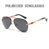 Okulary przeciwsłoneczne Polaryzowani mężczyźni Trend Masowe okulary luksusowe vintage retro odcienie luneta de soleil homme gafas sol hombre lentes