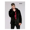 Cappotto in pelliccia sintetica autunno/inverno di design da uomo ispessito oversize versione coreana visone da uomo YMQA