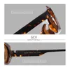 Sunglasses GCV brand acetate cat eye polarized sunglasses for womens fashionable outdoor glasses Uv400 UV protection luxury product quality J0202