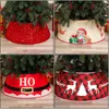 Kerstversiering Boom Decor Surround Base Vrolijk Voor Thuis Kerst Ornamenten Navidad Kerstman Rokken Natal Noel 2024