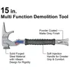 1 шт. открытый многофункциональный молоток пожарно-спасательный инструмент для сноса 240124