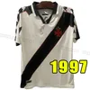 VASCO DA GAMA Mens Romario Retro Soccer Jerseys 1997 1998 1999 2000 2010 2011 Home White Away Black 98 99 00 10 11 Miranda Short Sheeve Juninho Dede Luizao Football Shirt