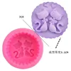 Stampi da forno Bellissimo animale Volpe Sharp 3D Torta in silicone Stampo per fondente Strumenti Pentole Stampo per decorare