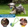 7-13 st Set Dog Cotton Rope Teeth Cleaning Toys Interactive Mini Chewing Ball för hundtillbehör för tugga Antistress Training 240130