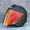 Motorcycle Helmets SZ-Ram4 Matte Grey Half Helmet Racing ECE Approved Casco Casque Summer Season Women And Men