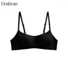 Bras Thin Cup One-piece Seamless Underwear Women's Small Breasts Gathered On The Top To Support Sagging-proof And Steel-free Comf