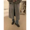 Shanli Dadi Faux Designer Fur Coat for Mens Winter Warm and Thickened Long Tuscan Fashion 709E