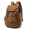 Backpack Casual Canvas Bag Shoulder Computer Korean Version Of The Trendy Student School Travel