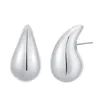 Stud Earrings Selling Acrylic Water Drop Niche Design Women's Wholesale Jewelry Accessories Winter