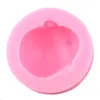 Bakningsformar 3D Girl Face Silicone Molds Baby Mask Fondant Cake Decorating Tools Soap Candy Polymer Clay Chocolate Gumpaste