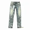 Purple Jeans New Style Quick Delivery From Spot Fashion Ksubi Brand Elastic Casual Exclusive Correct Version Mens Summer TJ9V