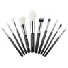 Jessup 10pcs Makeup Brushes Set Beauty tools Make up Brush Cosmetic Foundation Powder Definer Blending Eyeshadow Wing Liner 240123